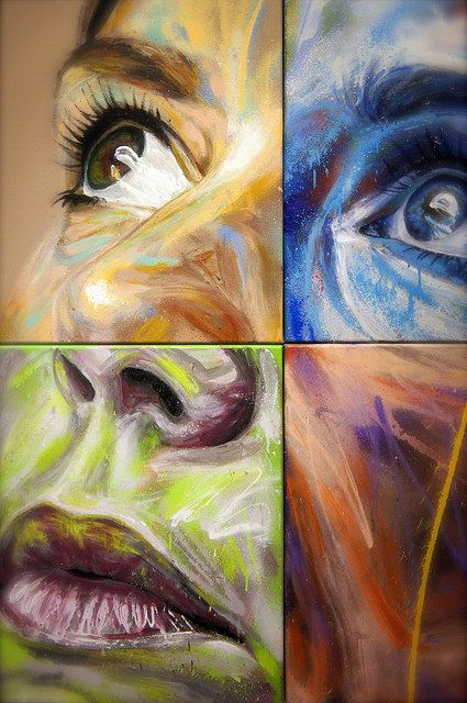 David Walker Art, As Level Art, Gcse Art Expression, Moment In Time Art, Distorted Portraits Drawing, Portraiture Artists Gcse Art, Portraits Art Gcse, A Level Art Ideas, Self Expression Art Ideas