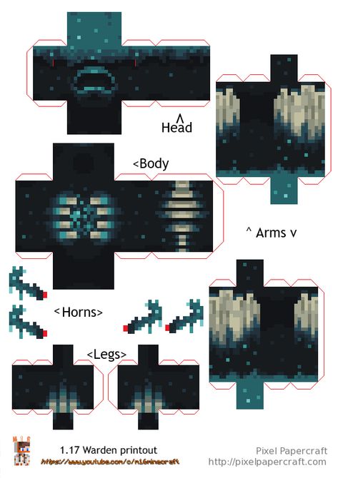 warden — ImgBB Minecraft, Origami, I Hope