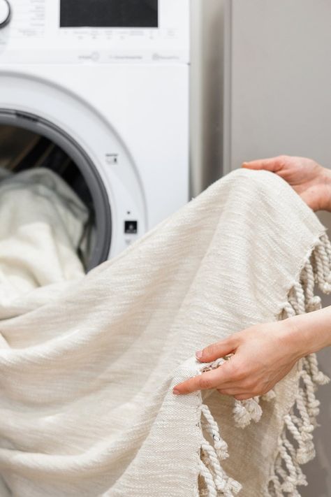 Why Do My Clothes Have Dark Spots After Washing? | Better Homes and Gardens Laundry Aesthetic Photography, Fabric Softener Stains, Wrinkled Clothes, Laundry Stains, Cleaning Curtains, Product Shoot, Cleaning Motivation, Doing Laundry, My Clothes