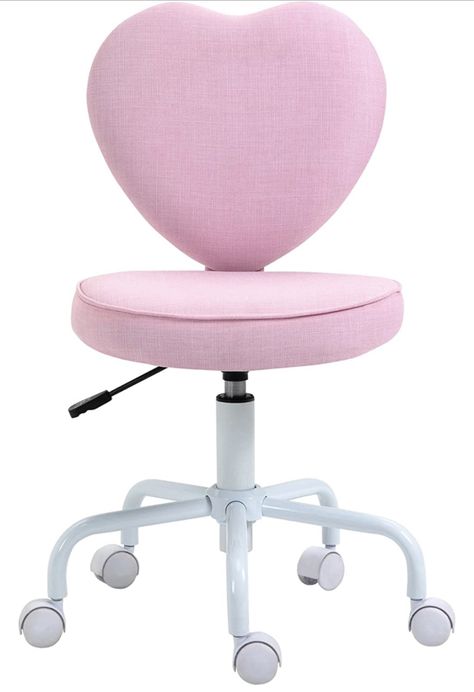 Rooms Decoration, Pink Desk, Pink Room Decor, Cute Furniture, Pink Office, Cute Bedroom Decor, Leisure Chair, Cute Room Ideas, Kawaii Room