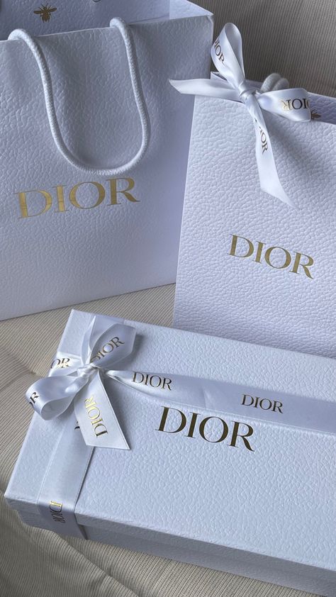 Dior Shopping Bag Aesthetic, Dior Shopping Bag, Luxury Shopping Bags, Designer Shopping Bags, Dior Shopping, Bandana Hairstyles For Long Hair, Dior Gift, Dior Aesthetic, Dope Jewelry Accessories