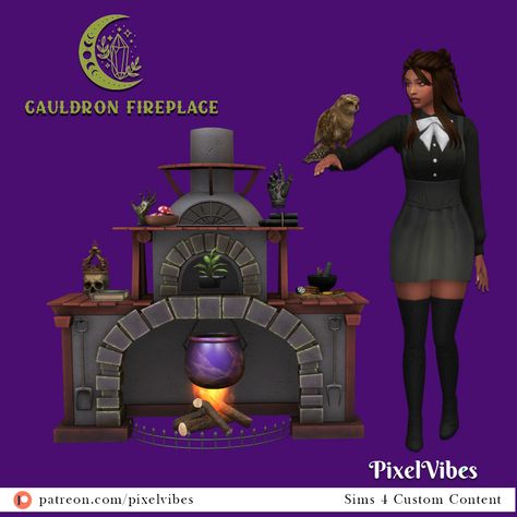 sims4 / sims 4 custom content / sims4cc / thesims4cc / thesims4 / sims 4 / ts4 / sims / fireplace / caudron / witch / witchcraft / maxis match / ts4cc Sims 4 The Arcana Cc, Sims 4 Cc Cauldron, Sims 4 Witchcraft Mod, Sims 4 Cc Clothes Essentials, Sims4 Spellcaster Cc, Sims Spellcaster Cc, Sims 4 Cc Witchy Patreon, Sims 4 Danny Phantom Cc, Sims 4 Familiar Cc