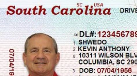 South Carolina’s REAL ID images released to public in preparation for 2018 implementation of the new driver’s licenses needed for national security. Legal Name Change, Payroll Template, Drivers Permit, Real Fake, Whatsapp Contact, South Carolina Homes, Divorce Papers, Driver License, Travel Documents