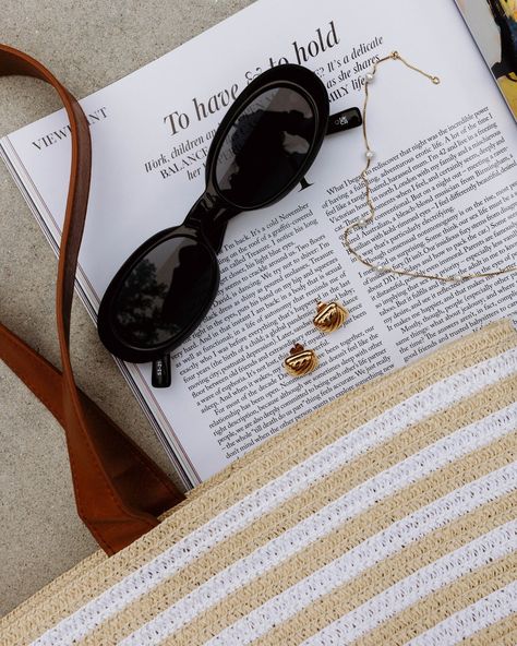 Poolside essentials 💦 👒☀️ A beach tote is an absolute must-have while chillin' by the pool, to hold everything you need! And you can’t forget about a hat and a great pair of shades to protect yourself from the sun. A margarita never hurt either! 🍹😉 What are your poolside essentials?! 👇 #summer #accessories #summerfashion #beachlife Poolside Essentials, Polymer Plastic, Tech Bag, Work Tote Bag, Le Specs, Back Jewelry, Stocking Stuffer Gifts, Travel Collection, July 11