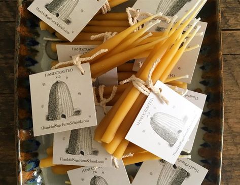 Shop — Thankful Sage Farm School Beeswax Birthday Candles, Dipped Candles, Hand Dipped Candles, Natural Beeswax Candles, Warm Dress, Farm School, Festive Desserts, Candle Types, Holiday Dessert