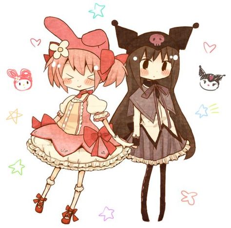 Aikido, My Melody And Kuromi Anime, Kuromi Anime, Madoka Magica Madoka, Mahō Shōjo Madoka Magica, Mahō Shōjo, Anime Lindo, Puella Magi Madoka Magica, Manga Cosplay