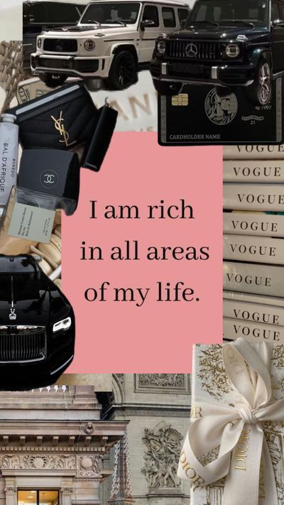 Manifesting Vision Board, Vision Board Collage, Money Vision Board, Life Goals Future, Vision Board Images, I Am Rich, Vision Board Wallpaper, Vision Board Photos, Vision Board Goals