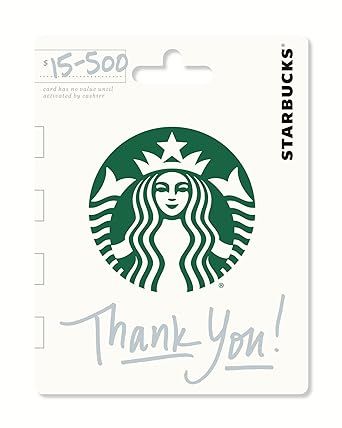 Amazon.com: Starbucks Thank You Gift Card $25 : Gift Cards Sephora Gift Card, Starbucks Card, Beauty Gift Card, Starbucks Gift Card, Starbucks Gift, Birthday Gift Cards, Kids Money, Best Teacher Gifts, Diy Teacher Gifts