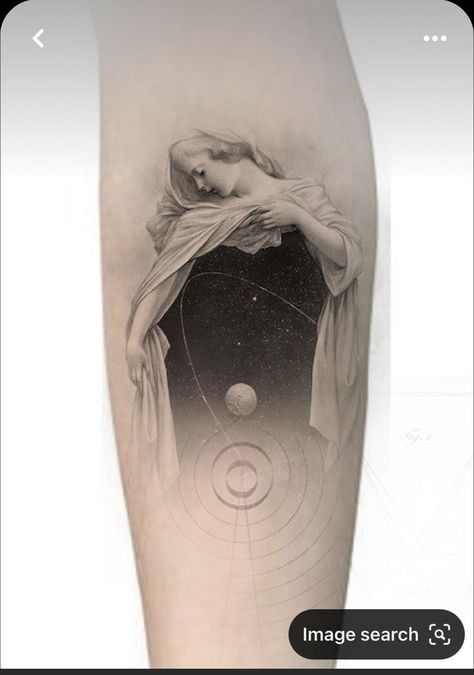 Dissolving Tattoo, Dark Matter Tattoo, Space Art Tattoo, Inside Outside Art, Surreal Art Tattoo, Floating Tattoo, Surreal Tattoo Ideas, Human Tattoo, Surrealism Tattoo Design