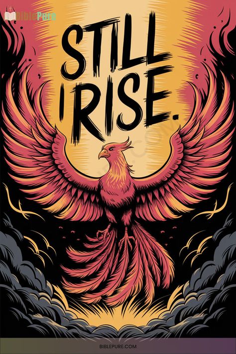 Explore the powerful meaning of "Still I Rise" through a biblical lens. Discover how verses about resilience inspire unwavering faith. #Faith #BibleStudy Bible Meaning, Scriptures Verses, The Power Of Belief, Psalm 30, Biblical Wisdom, Unwavering Faith, Biblical Encouragement, Still I Rise, Overcoming Adversity