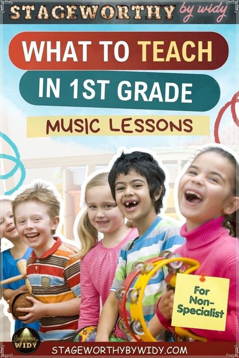 Are you feeling a bit lost on where to start with your first-grade music lesson? Let's make things super simple with some fun and easy-to-follow guides, along with detailed lesson plans for music grade 1. The grade 1 music lesson plans curriculum explores core concepts like rhythm and beat lessons, pitch music lessons, and repetition. So get ready to make your music class fun, even if you don't have training and experience! Music Class Lesson Plans, Kindergarten Music Class, Homeschool Music Lessons, Grade 1 Lesson Plan, Preschool Music Lessons, Homeschooling First Grade, Musical Lessons, Music Lesson Plans Elementary, Music Basics