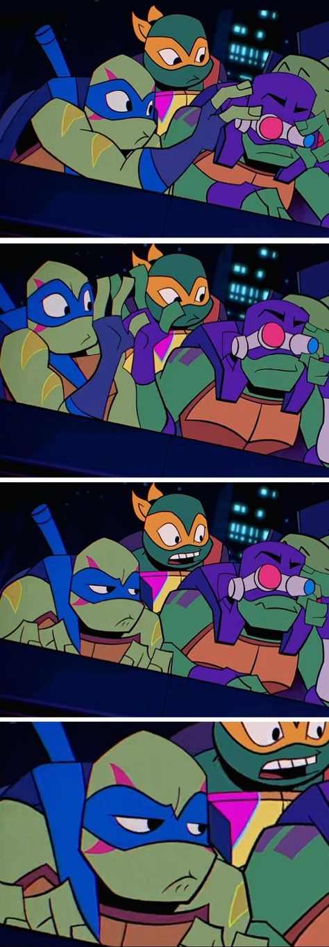 Rise Donnie And Leo, Rise Of The Teenage Mutant Ninja Turtles Donnie, Rottmnt Leo And Donnie, Donnie X Leo, Rise Of The Teenage Mutant Ninja Turtles, Donnie And Leo, Leo And Donnie, Rise Donnie, Disaster Twins