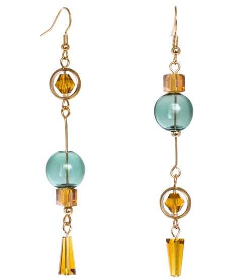 PRICES MAY VARY. Unique and stylish: Stand out from the crowd with these mismatched earrings featuring asymmetrical designs and glass dangle tassels, an eye-catching accessory for any outfit. Crafted with high-quality brass, these earrings are not only durable but also Suitable weight, ensuring comfortable wear all day long. Versatile elegance: The glass ball accents add a touch of elegance and sophistication, making these earrings perfect for both casual and formal occasions. Trendy and chic: W Hammered Wire Earrings, Simple Bead Earrings, Chip Bead Jewelry, Diy Earrings Dangle, Aluminum Wire Jewelry, Beaded Diy, Wire Earrings Handmade, Beautiful Beaded Earring, Seed Bead Jewelry Patterns