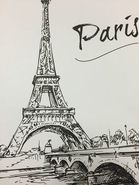 Paris Aesthetic Sketch, French Drawings Paris, Paris Doodle Art, How To Draw Paris, Aesthetic Architecture Drawing, French Drawing Ideas, Paris Sketch Easy, Drawing Ideas Paris, Paris Sketch Pencil