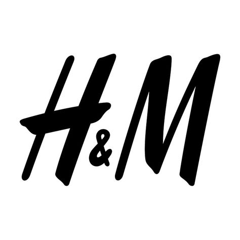 H M Aesthetic, H&m Logo, Aesthetic Light Pink, Iphone Icon Aesthetic, Hm Logo, M Aesthetic, Pink App Icon, Hang Tag Design, H And M