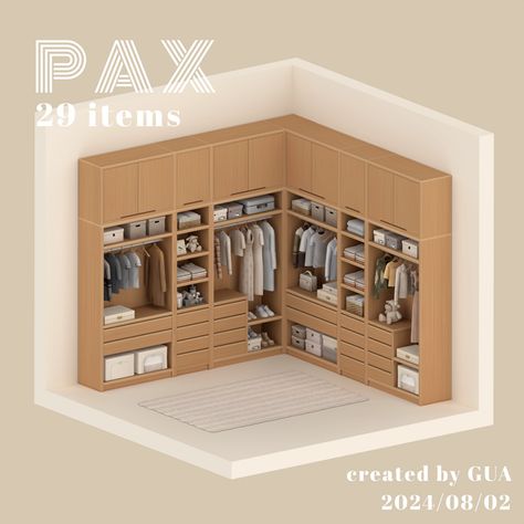 Hang Clothes, Corner Wardrobe, Wooden Shoe Racks, Sims 4 Cc Shoes, The Sims 4 Packs, Sims 4 Body Mods, Sims 4 Expansions, Casas The Sims 4, Sims Building