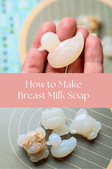 Easy step by step tutorial on how to make your own breastmilk soap. Uses For Expired Breastmilk, What To Do With Extra Breastmilk, Easy Breastmilk Soap Recipe, Breastmilk Chapstick, Homemade Breastmilk Soap, Old Breastmilk Uses, Breastmilk Bath For Baby, Breast Milk Bath For Baby, Ways To Use Breastmilk