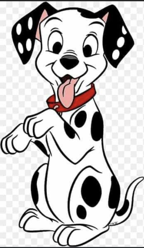 Dalmatians Puppies, Cartoon Puppies, Puppy Clipart, Dog Clip Art, Disney Clipart, Disney Cartoon Characters, Dalmatian Puppy, Disney Art Drawings, Classic Cartoon Characters