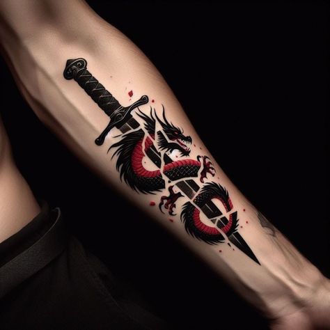 Tattoo Ideas For Men Meaningful, Dragon Tattoo Realistic, Forearm Tattoo Ideas For Men, Cover Up Tattoos For Men, Meaningful Tattoos For Men, Forearm Tattoo Ideas, Gothic Tattoos, Dragon Tattoos For Men, 16 Tattoo