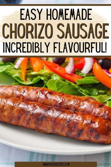 Spicy Sausage Recipes, Authentic Mexican Salsa Recipe, Pork Fried Rice Recipe, Sausage Spices, Homemade Chorizo, Sausage Making Recipes, Pork Spices, Home Made Sausage, Mexican Salsa Recipes