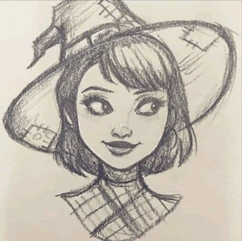 Witch Drawing, Girl Drawing Sketches, Arte Sketchbook, Pencil Art Drawings, Art Drawings Sketches Creative, Realistic Drawings, Art Drawings Sketches Simple, Cool Art Drawings, Art Inspiration Drawing