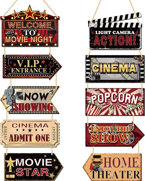 Cinema Themed Room, Film Production Design, Cinema Theme Party, Movie Living Room, Cinema Lobby, Cinema Theme, Ticket Cinema, Vintage Movie Theater, Theater Room Decor