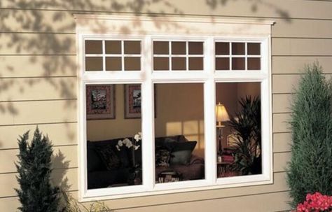 Casement Windows Exterior, Craftsman Windows, Wooden Window Design, Sunroom Windows, Milgard Windows, Cottage Windows, Porch Remodel, Craftsman Exterior, House Window