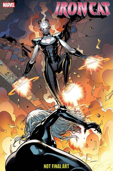 BlackCat marvel - Twitter Search / Twitter Blackcat Marvel, Cat Armor, Ms Marvel Captain Marvel, Marvel Magazine, Iron Cat, Felicia Hardy, Johnny Blaze, Online Comic Books, Comic Book Shop