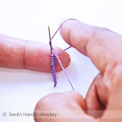 Embroidery Stumpwork Tutorials, Spiral Stitch Embroidery, Slow Stitching Tutorial, Cast On Stitch Embroidery, Drizzle Stitch, Stump Embroidery, Sharon Boggon, Needlework Stitches, Stumpwork Embroidery