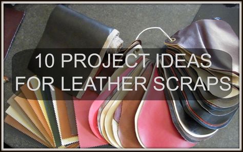 Small Leather Projects Diy, Leather Tutorial, Diy Leather Projects, Leather Scrap, Leather Craft Projects, Leather Diy Crafts, Leather Scraps, Leather Patchwork, Leather Crafts