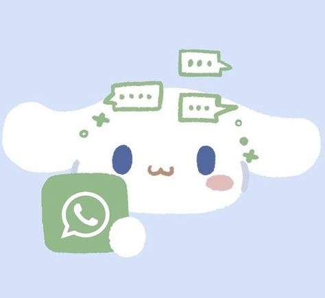 Apps Kawaii, Kartu Pokemon, Whatsapp Logo, Kawaii App, Apple Icon, Cute App, Ios App Icon Design, Iphone Photo App, Sanrio Wallpaper