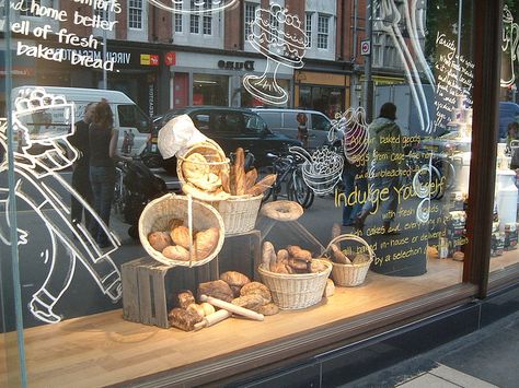 the whole food store london Bakery Window Display, Bakery Window, Pashmina Saree, Deli Shop, Bakery Items, Concept Stores, Decoration Vitrine, Bread Shop, Food Retail