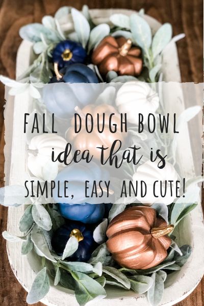 Fall dough bowl idea! Simple, cute and easy to do! | Wilshire Collections Hobby Lobby Dough Bowl Decor, Dough Bowl Ideas, Bowl Styling, Fall Dough Bowl, Wilshire Collections, Dough Bowl Centerpiece, Bowl Decor, Bowl Ideas, Fall Coffee Table