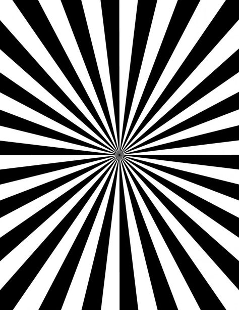 Ray Drawing, Black And White Backdrop, Illusion Background, Style Background, Optical Illusions Art, Geometric Tiles, Light Rays, Black And White Lines, Black White Pattern