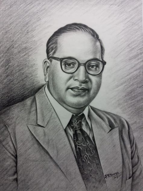 Symbol Of Knowledge, Dr B R Ambedkar, Freedom Fighters Of India, Ganpati Songs, Dr Ambedkar Hd Wallpaper New, Independence Day Drawing, Indian Freedom Fighters, Self Portrait Art, B R Ambedkar