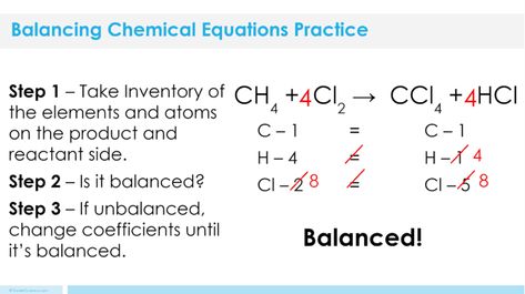 BALANCING CHEMICAL EQUATIONS LESSON PLAN – A COMPLETE SCIENCE LESSON USING THE 5E METHOD OF INSTRUCTION | Kesler Science Balancing Equations Chemistry, 5e Lesson Plan, Balancing Chemical Equations, Equations Notes, Chemical Equations, Chemistry Help, Chemistry Study Guide, Balancing Equations, Clinical Chemistry