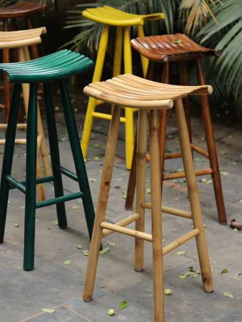 Bamboo Bar, Bar Furniture, Bar Stool, Stools, Bar Stools, Bar, Furniture, Home Decor, Home Décor