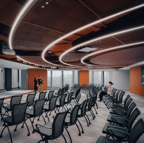 Pwc Office, Auditorium Design, Training Room, Conference Hall, Recessed Downlight, Office Space Design, Office Solutions, Kids Interior Room, Office Layout