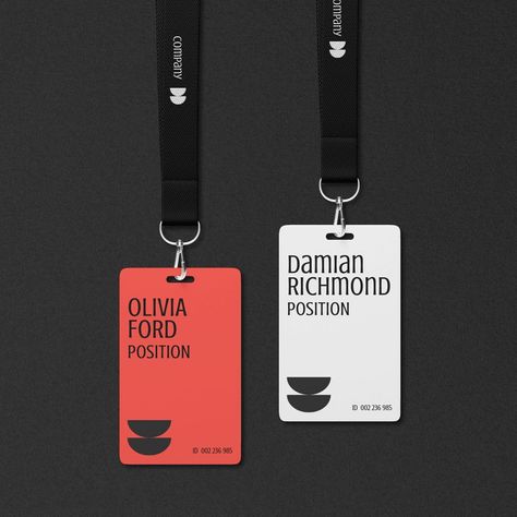 Lanyard card mockups, editable staff id card design | free image by rawpixel.com / Tanasiri Staff Id Card Design, Id Badge Design, Event Badge Design, Id Card Design, Identity Card Design, Event Badges, Employee Id Card, Collage Project, Employees Card