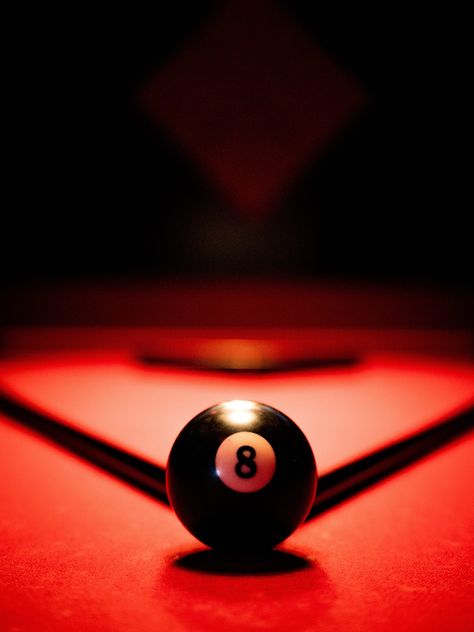 Pool Billiards Photography, Billiards Background, 8 Ball Pool, Billiard Wallpaper, Billiards Aesthetic, 8ball Pool, Cue Sports, Plain Wallpaper Iphone, Iphone Wallpaper Lights