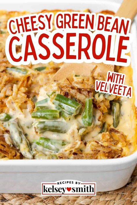 Cheesy Green Beans, Crockpot Green Beans, Green Bean Casserole Crock Pot, Cheesy Green Bean Casserole, Creamy Green Beans, Best Green Bean Casserole, Homemade Green Bean Casserole, Green Bean Casserole Recipe, The Best Green Beans