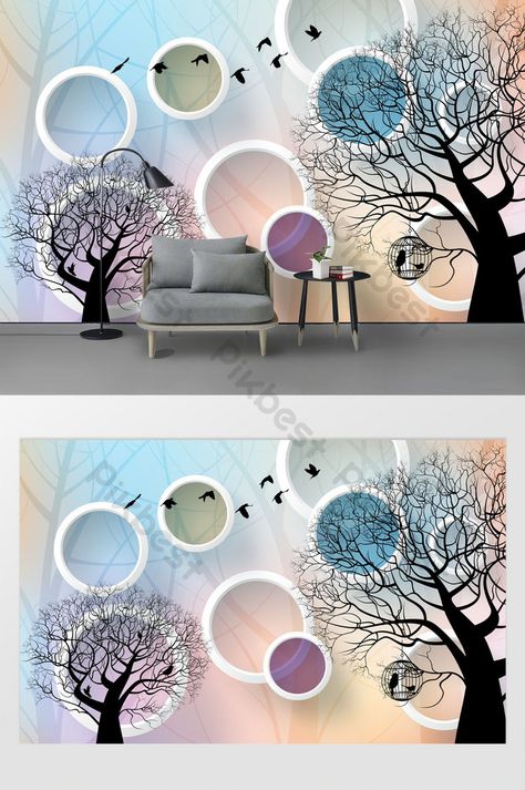 3d Wallpaper Designs For Walls, Salon Wallpaper, Wallpaper Designs For Walls, Plaster Ceiling Design, 3d Wallpaper Design, 3d Wall Painting, 3d Wallpaper For Walls, Living Wall Decor, Wall Paint Designs