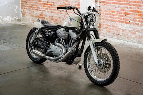 Hageman Motorcycles Harley-Davidson XL1200 Sportster Custom Sportster Tracker, Harley-davidson Sportster, Custom Motorcycle Builders, Sportster Custom, Harley Tattoos, Hd Sportster, Motor Custom, Motorbike Parts, Harley Davidson Sportster 883