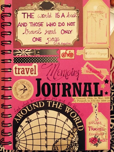 Cover page of my 1st travel journal . Journal Cover Drawing, Travelogue Ideas, Front Page Ideas, Cover Drawing, Travel Journal Cover, Journal Travel, Journal Cover, Page Ideas, Cover Page