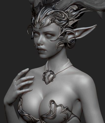 ArtStation - Animation in ZBrush , Olya Anufrieva Zbrush Anatomy, Zbrush Render, Zbrush Character, Zbrush Tutorial, 3d Modeling Tutorial, Digital Sculpture, 3d Modelle, Game Concept Art, Figure Drawing Reference