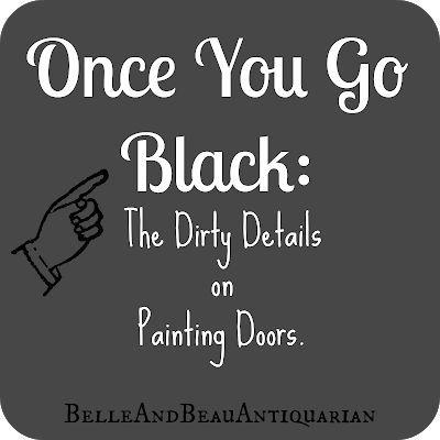 Paint Doors Black, Painting Interior Doors Black, Paint Doors, Painting Doors, Dark Doors, Door Painting, Painted Interior Doors, Black Paint Color, Black Interior Doors