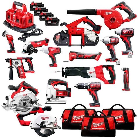 Milwaukee Power Tools, Thermal Imaging Camera, Woodworking Power Tools, Milwaukee M18, Cordless Power Tools, Milwaukee Tools, Garage Tools, Cordless Tools, Family Handyman