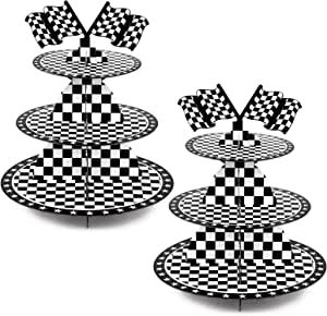 Race Car Birthday Desert Table, Car Party Decorations, Checkered Party, Shower Black And White, Two Fast Two Furious, Race Car Birthday Decorations, Race Car Party Decorations, Cars Theme Cake, Two Fast Birthday