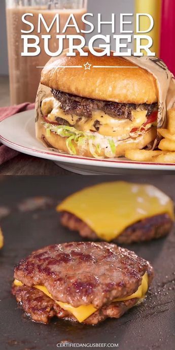 Cheeseburger Recipes Homemade, Homemade Burger Sauce, Smash Burger Recipe, Burger Recipes Beef, Homemade Burger, Best Burger Recipe, Cheeseburger Recipe, The Best Burger, Homemade Hamburgers