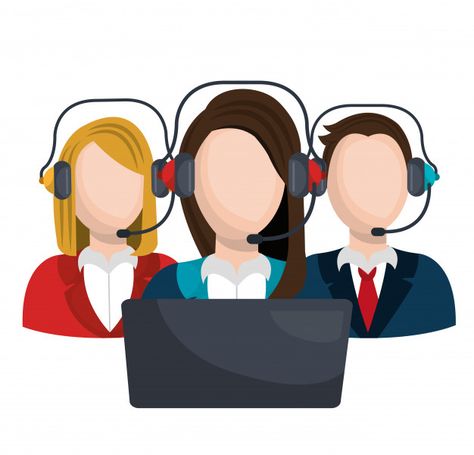 Call center | Free Vector #Freepik #freevector #business #line #office #icons Call Center Design, Mode Ulzzang, Contact Center, Cold Calling, App Pictures, Karakter Disney, Call Center, Customer Care, Vector Photo